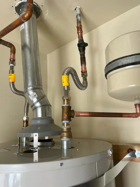 Water heater installation and plumbing repair in East Great Plains